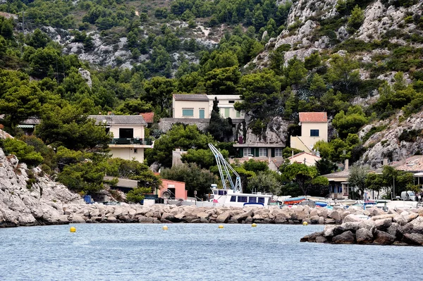 Paesaggio costiero tra Cassis e Marsiglia — Foto Stock