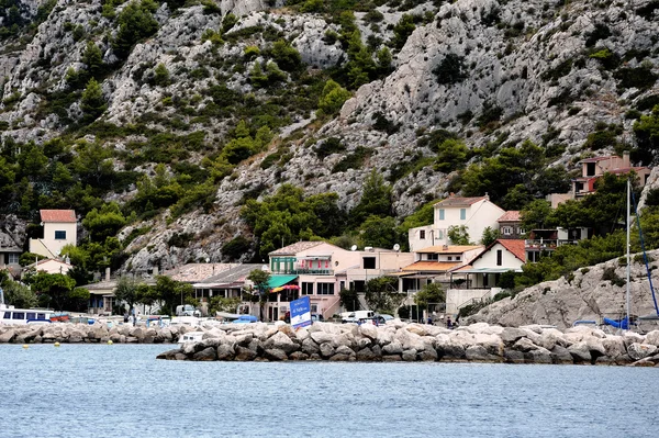 Paesaggio costiero tra Cassis e Marsiglia — Foto Stock