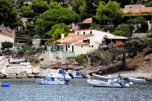 Paesaggio costiero tra Cassis e Marsiglia — Foto Stock