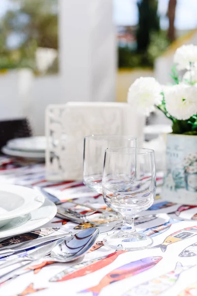 Table Set Event Party Wedding Reception — Stock Photo, Image