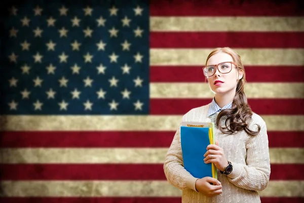 Schüler lernen Englisch — Stockfoto