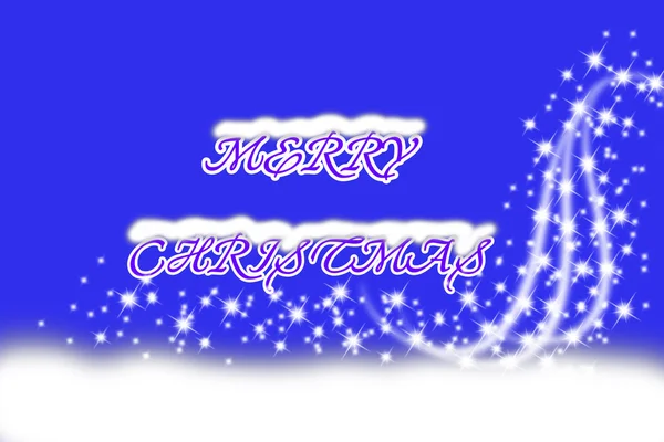 Vertical blue digital background with white snowflakes and motion effect — 스톡 사진