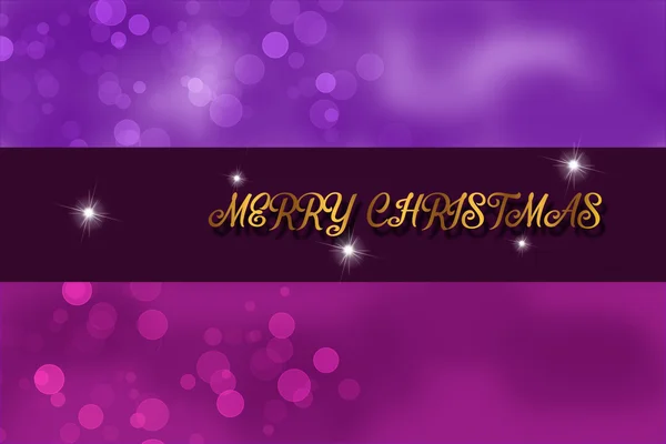 Adorable purple Christmas Background illustration with unique snowflakes falling down — Stock Photo, Image