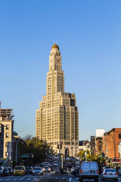 USA, New York State, New York City, Historic Brooklyn clock towe — Stock Photo, Image