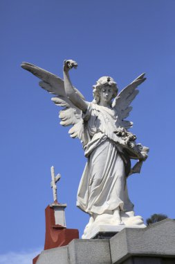 melek heykeli recoleta mezarlığı, buenos aires