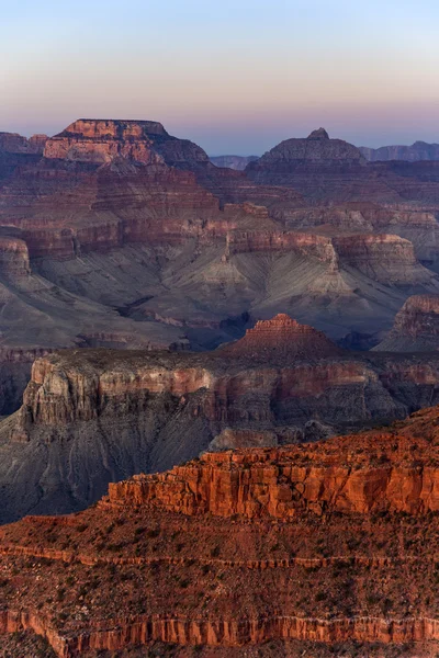 Färgsprakande solnedgång på fantastiska Canyon — Stockfoto