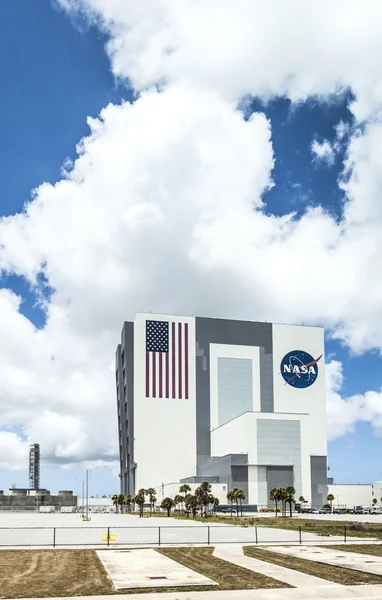 The Vehicle Assembly Building at NASA, Kennedy Space — Stock Photo, Image