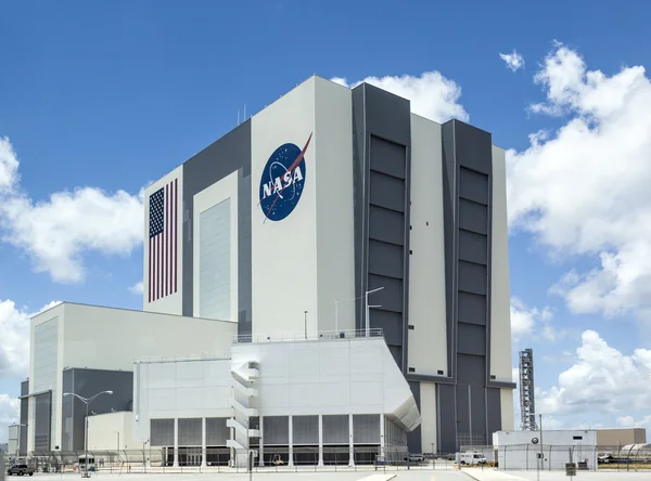 Il Vehicle Assembly Building alla NASA, Kennedy Space — Foto Stock