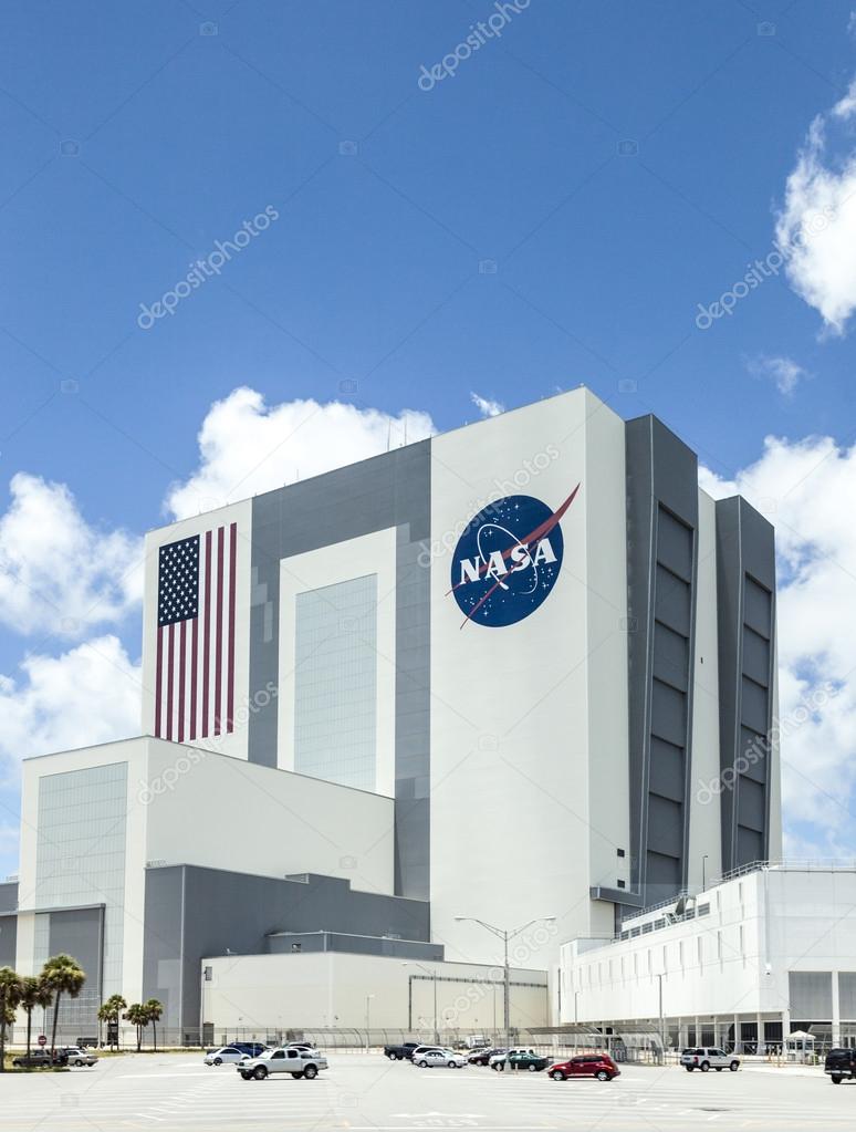 ORLANDO, USA - JULY 25, 2010: The Vehicle Assembly Building at NASA, Kennedy Space Center in Florida, Orlando.