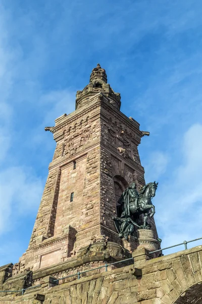 Wilhelm I Monument sur la montagne Kyffhaeuser Thuringe, Allemagne — Photo