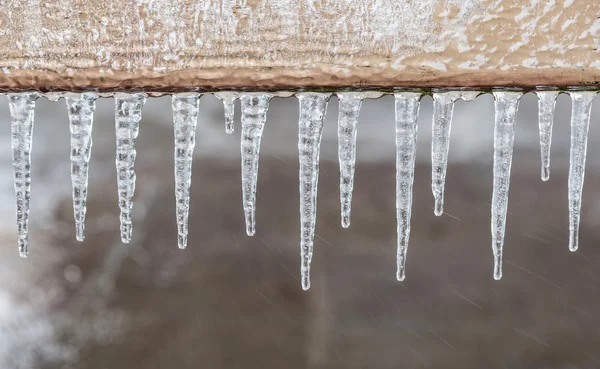 Patroon van ijs kristal — Stockfoto