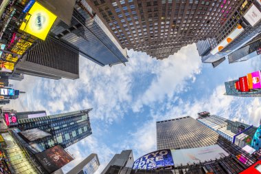 Times Meydanı, broadway tiyatroları ve iri sayı-in seçme