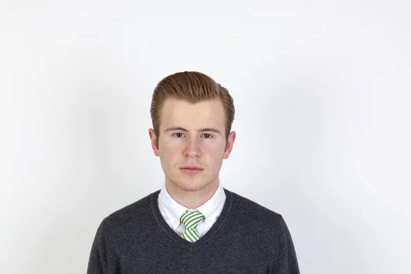 Handsome boy with tie — Stock Photo, Image