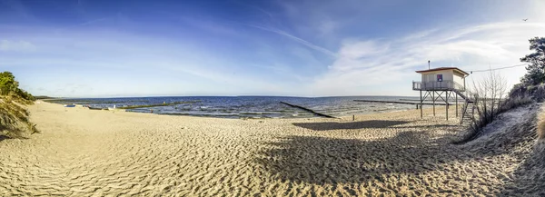 Beach at baltic sea in usedom — Stock Photo, Image