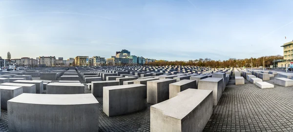 BERLIN, GERMANY - NOV 17, 2014: View of Jewish Holocaust Memoria — Stock Photo, Image