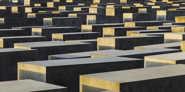 BERLÍN, ALEMANIA - 17 DE NOV DE 2014: Vista del Holocausto judío Memoria — Foto de Stock