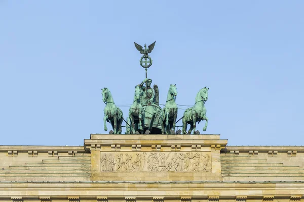 Porta di Brandeburgo di Berlino, Germania — Foto Stock