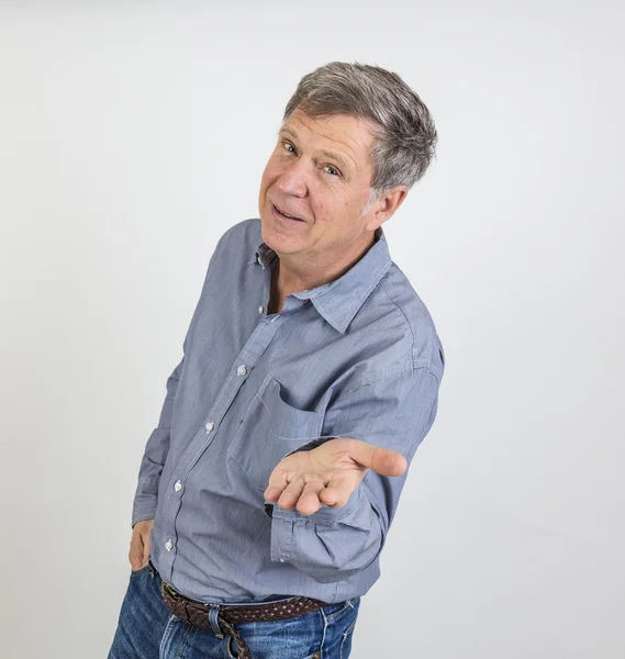 Amigável sorridente homem — Fotografia de Stock