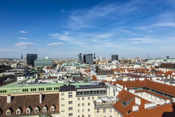 Aerial View Of Vienna City Skyline — Stock Photo, Image
