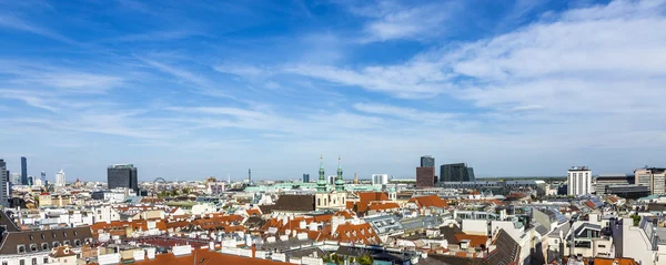 Vista aérea del horizonte de la ciudad de Viena —  Fotos de Stock