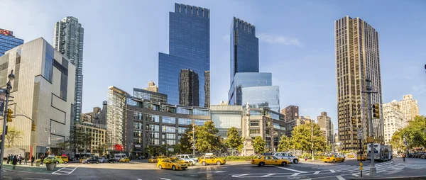 StreetView i New York på columbus torg — Stockfoto