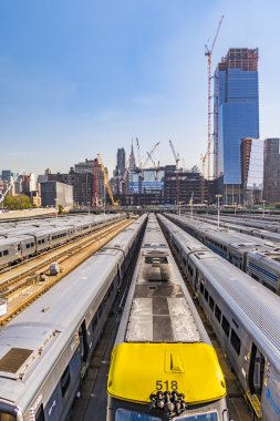mahalleye yeni Yo Penn İstasyonu ile Midtown sokak görünümü