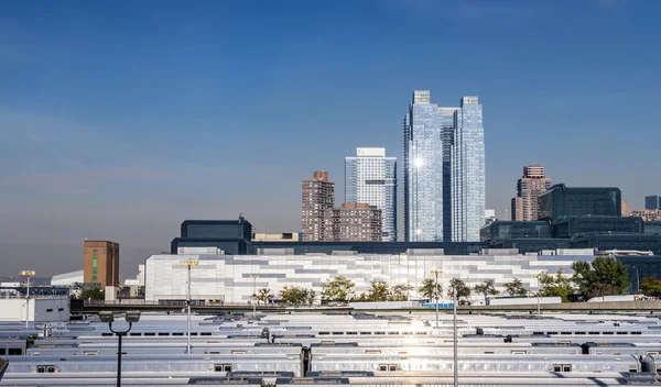 Street view to  neighborhood Midtown with Penn Station in New Yo — Stock Photo, Image