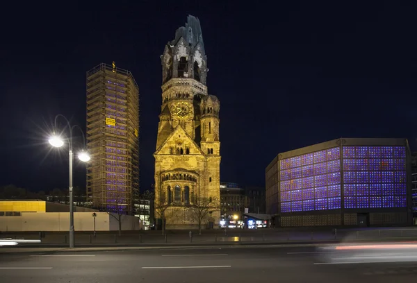 Gedaechtniskirche en Kudamm en Berlín —  Fotos de Stock