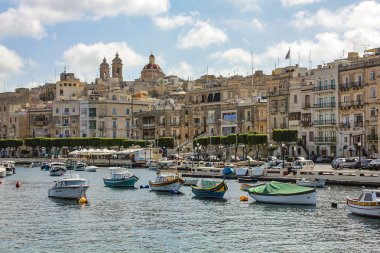 Valletta'dan Büyük Liman manzarası