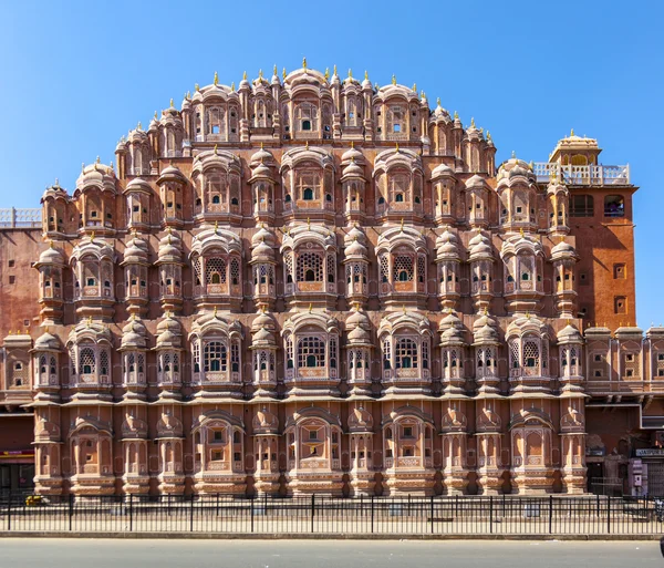 Hawa mahal v jaipur rajasthan, Indie. — Stock fotografie