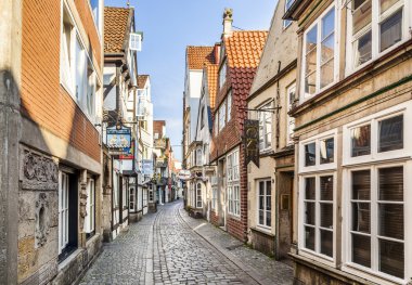 Çeyrek Schnoor Bremen evlerde