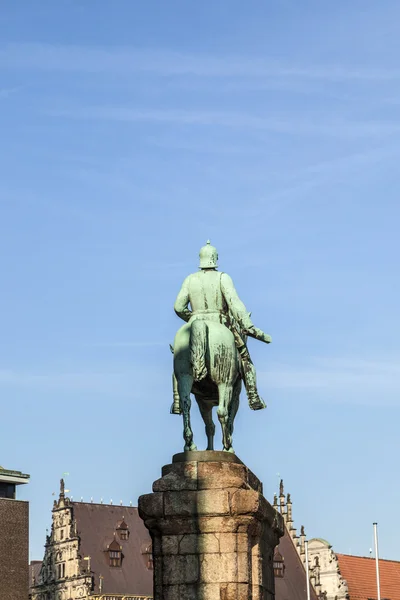 Standbeeld van Otto von Bismarck — Stockfoto