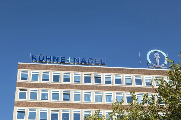 Штаб-квартира немецкой компании kuehne и Nagel в Бремене — стоковое фото