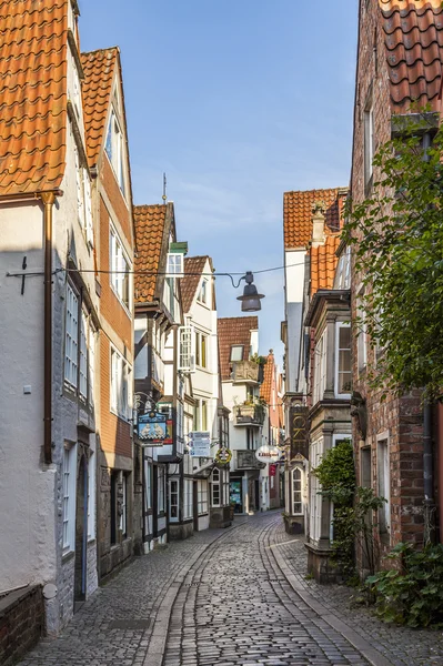 Casas en el barrio Schnoor en Bremen —  Fotos de Stock