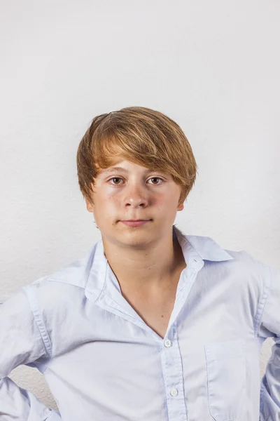 Retrato de niño sonriente feliz —  Fotos de Stock