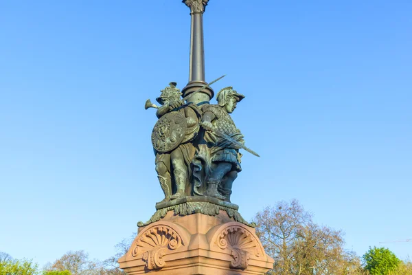 Detail van de brug van Moltke in Berlijn — Stockfoto