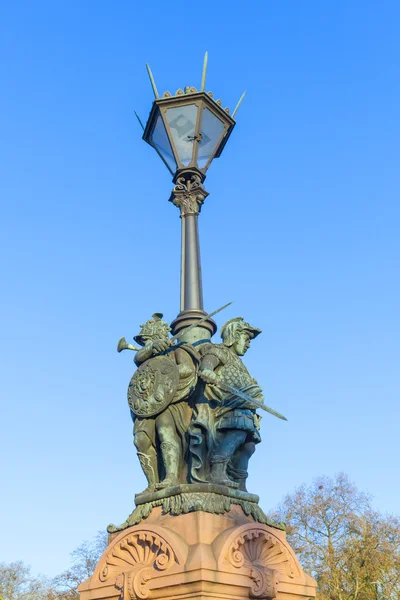 Detalhe da Ponte Moltke em Berlim — Fotografia de Stock