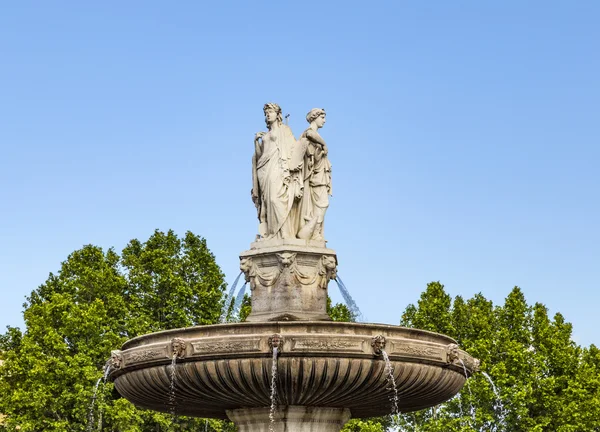 Fontána Fontaine de La Rotonde — Stock fotografie