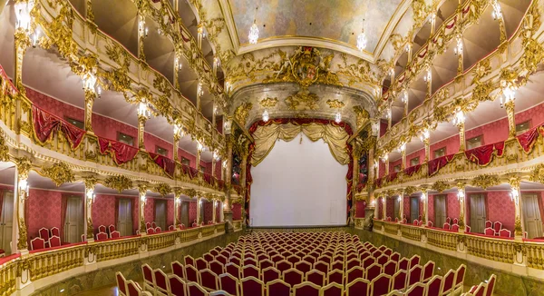 Wewnątrz słynnego teatru Monachium Residence — Zdjęcie stockowe