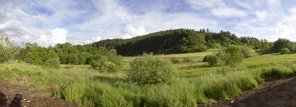 Сцена у німецький пагорби району регіоні Eifel — стокове фото