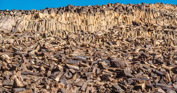 Pedras de Makhtesh Ramon, cratera em Israel — Fotografia de Stock