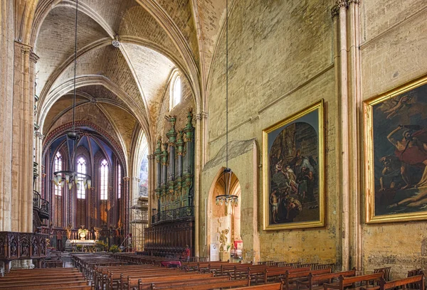 Cathedrale Sainte Sauveur στην Aix-en-Provence της Γαλλίας — Φωτογραφία Αρχείου