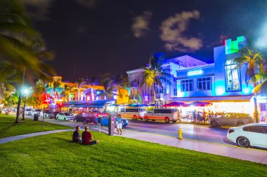 okyanus, gece görüş sürücü Güney miami