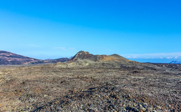 Volcán Montana Colorada en Lanzarote, Tinajo —  Fotos de Stock