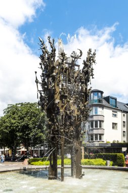 ünlü karnaval çeşme Mainz