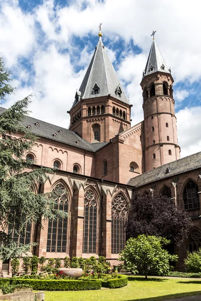 Mainzer Dom catedral em Mainz — Fotografia de Stock