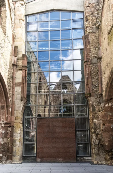 Oude vernietigd kerk St. Christoph — Stockfoto