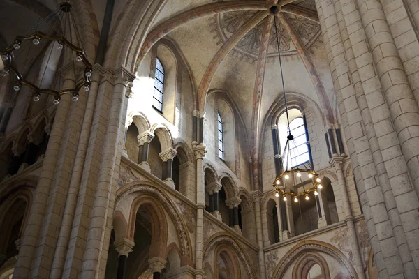 Cúpula gótica famosa em Limburgo a partir de dentro — Fotografia de Stock