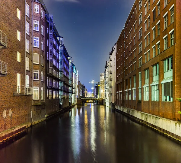 Speicherstadt in hamburg — Stock Photo, Image