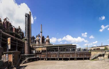 Saar Volklingen demirhane Panoraması 